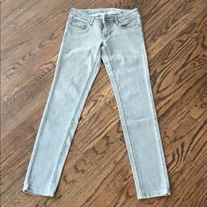 H&M women’s skinny jeans 28 gray